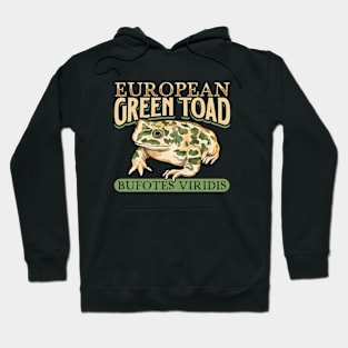 European Green Toad Hoodie